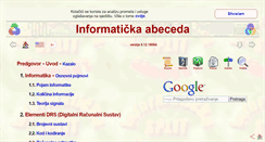 Desktop Screenshot of informatika.buzdo.com