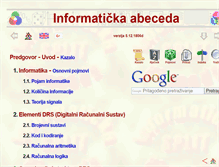 Tablet Screenshot of informatika.buzdo.com
